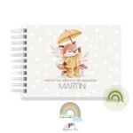 Livro Memórias Afetivas Mesversário A5 - Baby Raposinha - Imagem 2