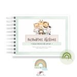 Livro Memórias Afetivas Mesversário A5 - Safari Menino – Image 2