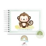 Livro Memórias Afetivas Mesversário A5 - Safari Menino – Image 3