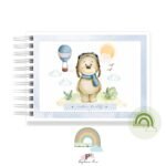 Livro Memórias Afetivas Mesversário A5 - Ursinho Aviador - Slika 3