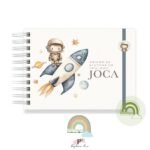 Livro Memórias Afetivas Mesversário A5 - Minhat Nave Espacial II