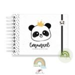 Livro Memórias Afetivas Mesversário A5 - Meu Panda