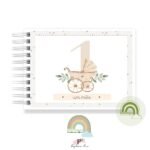 Livro Memórias Afetivas Mesversário A5 - Boho Nursery - Slika 4