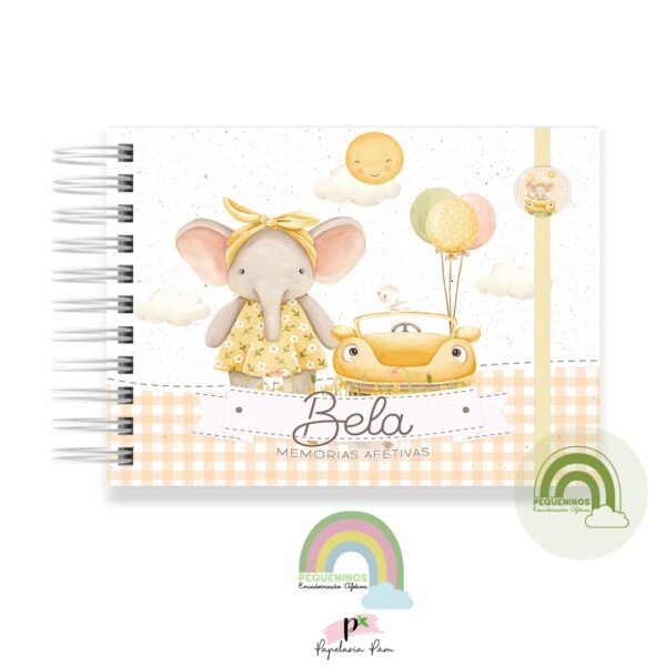 Livro Memórias Afetivas Mesversário A5 - Miss Sunshine