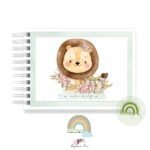 Livro Memórias Afetivas Mesversário A5 - Safari Menina - Image 3
