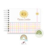 Livro Memórias Afetivas Mesversário A5 - Meu Sol