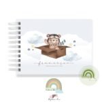 Livro Memórias Afetivas Mesversário A5 - Aventuras Do Teddy – Image 2
