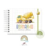 Livro Memórias Afetivas Mesversário A5 - Meu Construtor