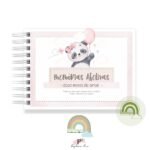 Livro Memórias Afetivas Mesversário A5 - Panda Menina - Image 2