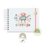 Livro Memórias Afetivas Mesversário A5 - Robot