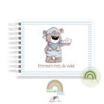Livro Memórias Afetivas Mesversário A5 - Ursinho Cute – Bild 3