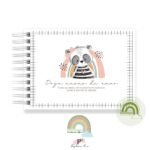 Livro Memórias Afetivas Mesversário A5 - Panda Aurora - Imagen 3