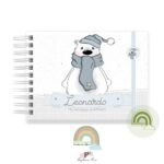 Livro Memórias Afetivas Mesversário A5 - Ursinho Polar
