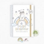 Porta Documentos Panda Arco-Íris