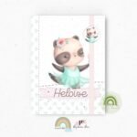 Porta Documentos Panda Bailarina