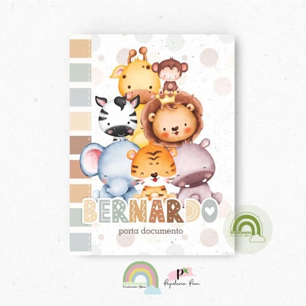 Porta Documentos Safari Baby
