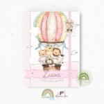 Porta Documentos Safari Balão Menina