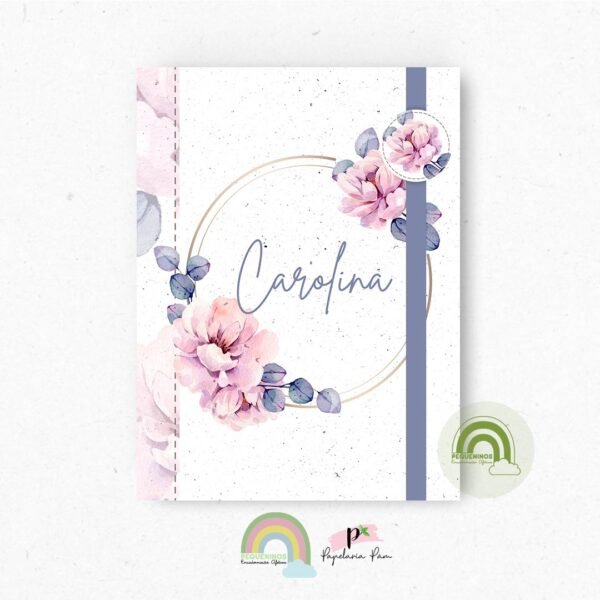 Porta Documentos Floral Carolina