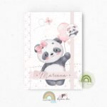 Porta Documentos Panda Menina