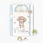 Porta Documentos Urso Voador