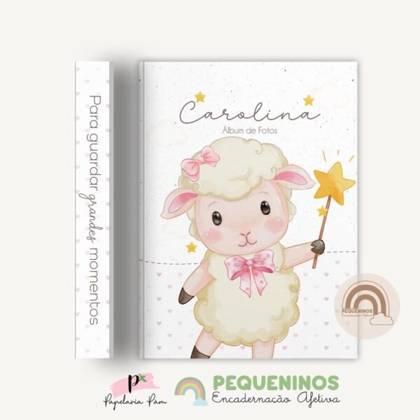 Álbum de fotos - Ovelhinha Menina