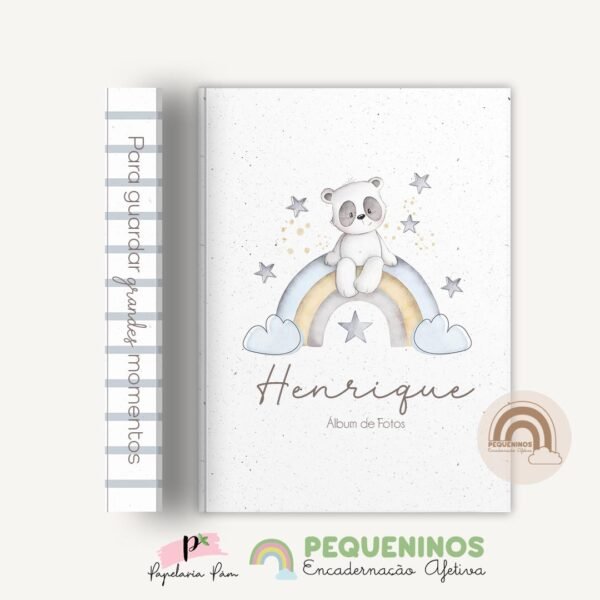 Álbum de fotos - Panda Arco-Íris