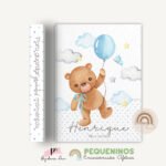 Álbum de fotos - Ursinho Baby Azul