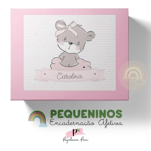 Caixa Cartonada - Bear Bailarina