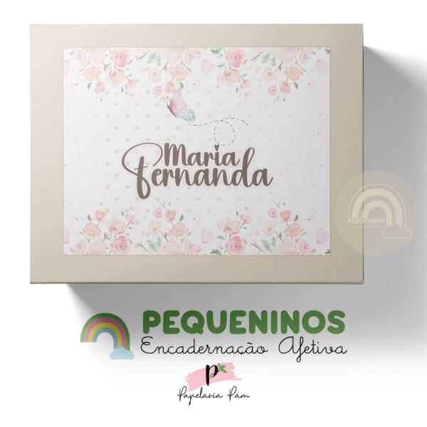 Caixa Cartonada - Borboletar Floral II