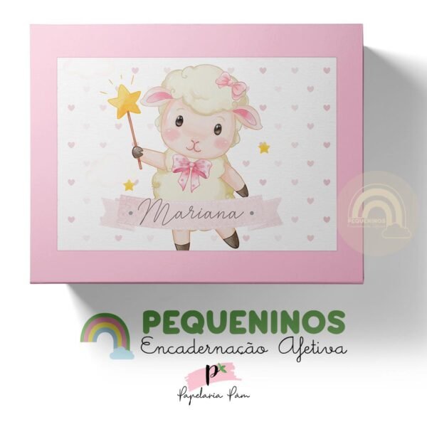 Caixa Cartonada - Ovelhinha Menina